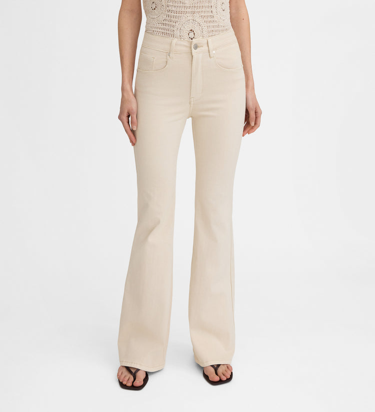 Flared jeans