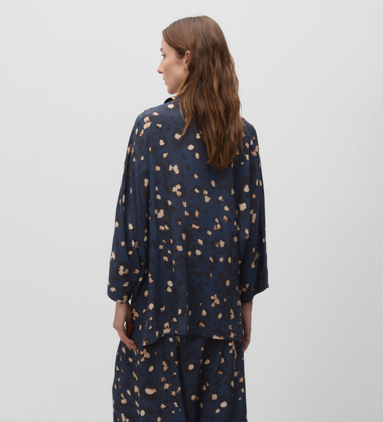 Chemisier imprimé oversize