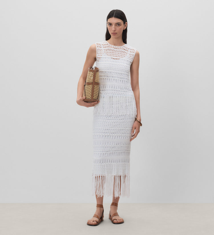 Top crochet flecos