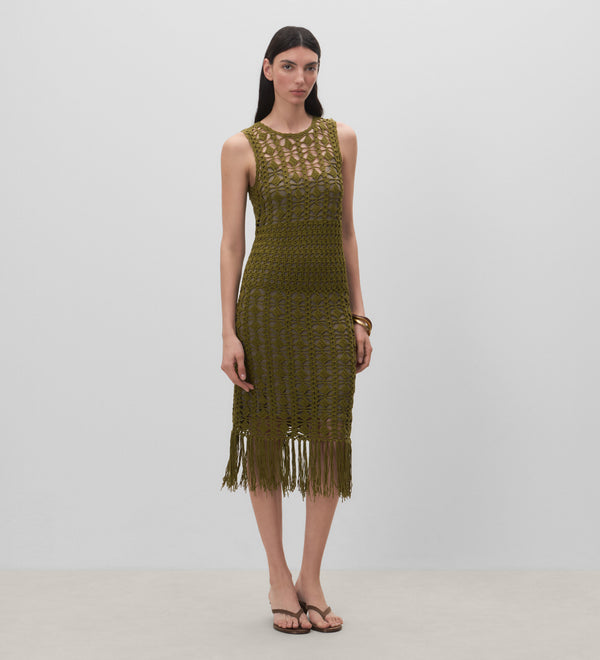 Vestido crochet