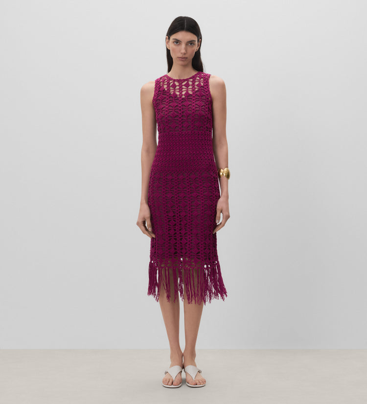 Vestido crochet