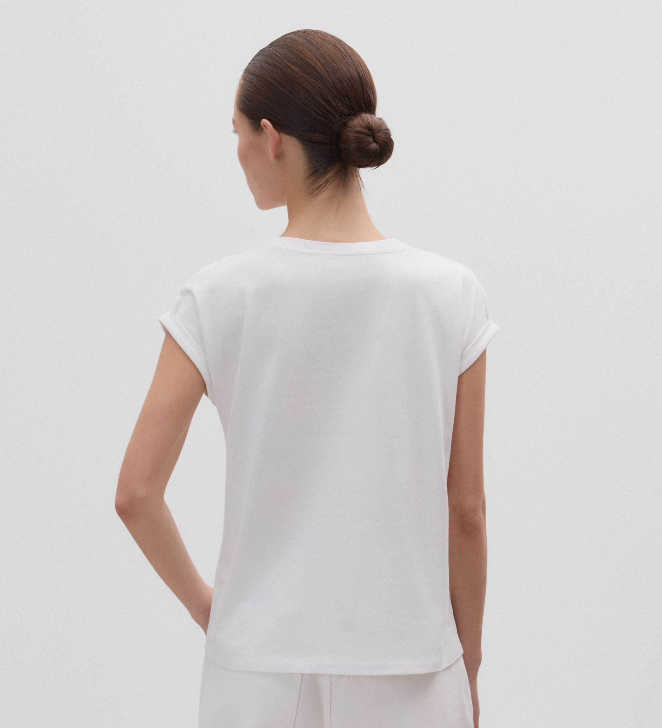 Graphic drop sleeve t-shirt