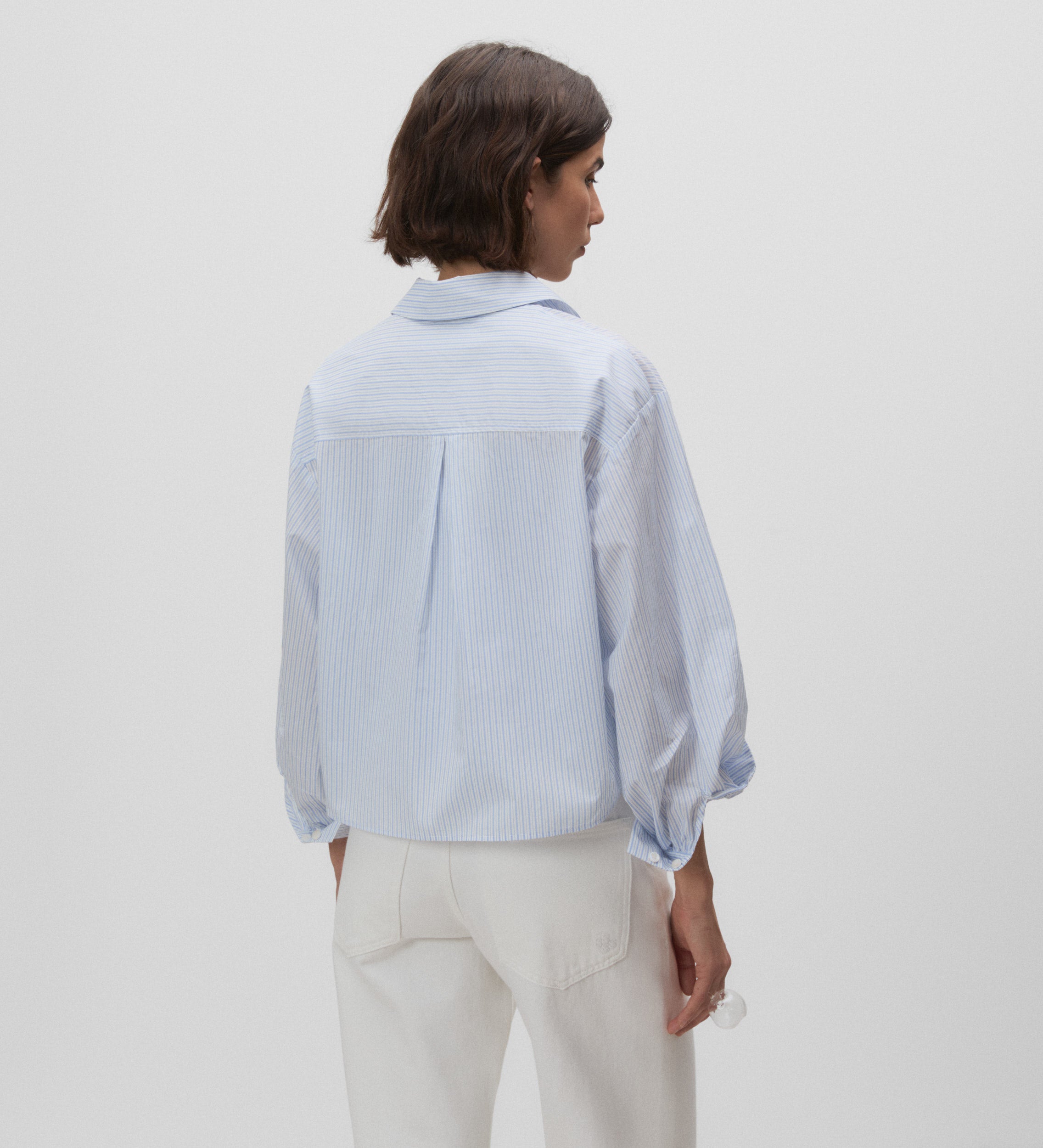 Camisa corta rayas