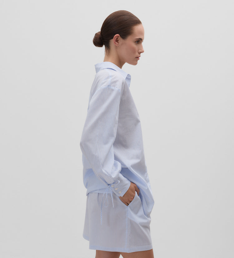 Chemise rayée oversize