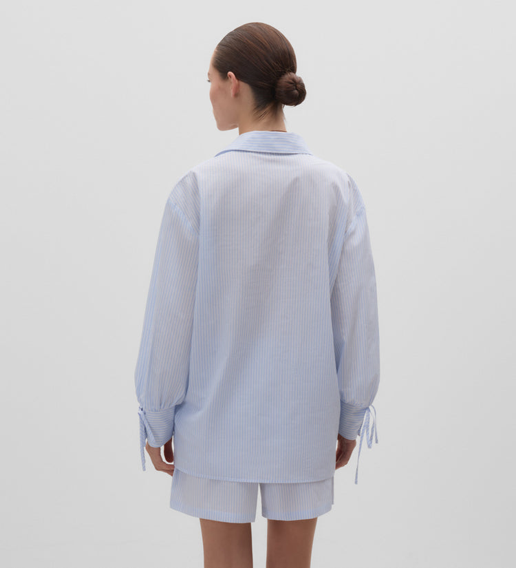 Chemise rayée oversize