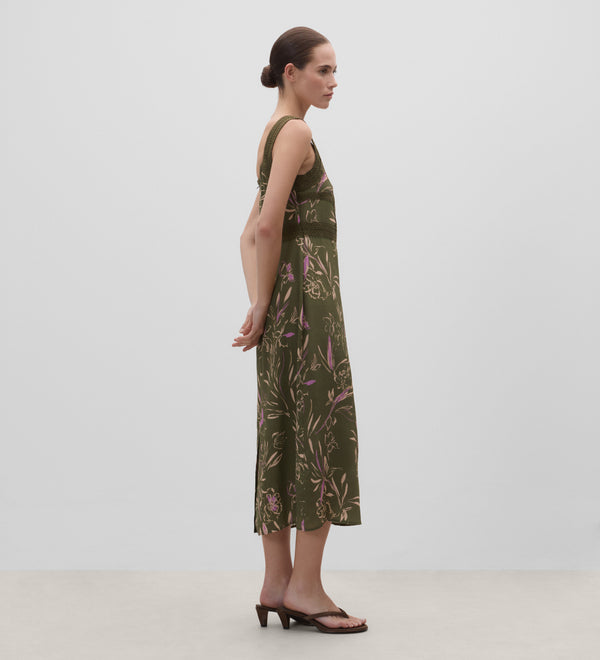 Vestido estampado tirantes