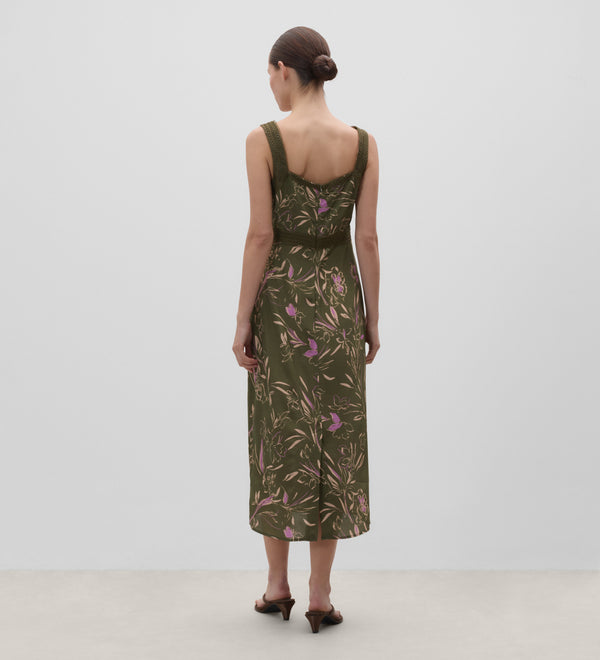Vestido estampado tirantes