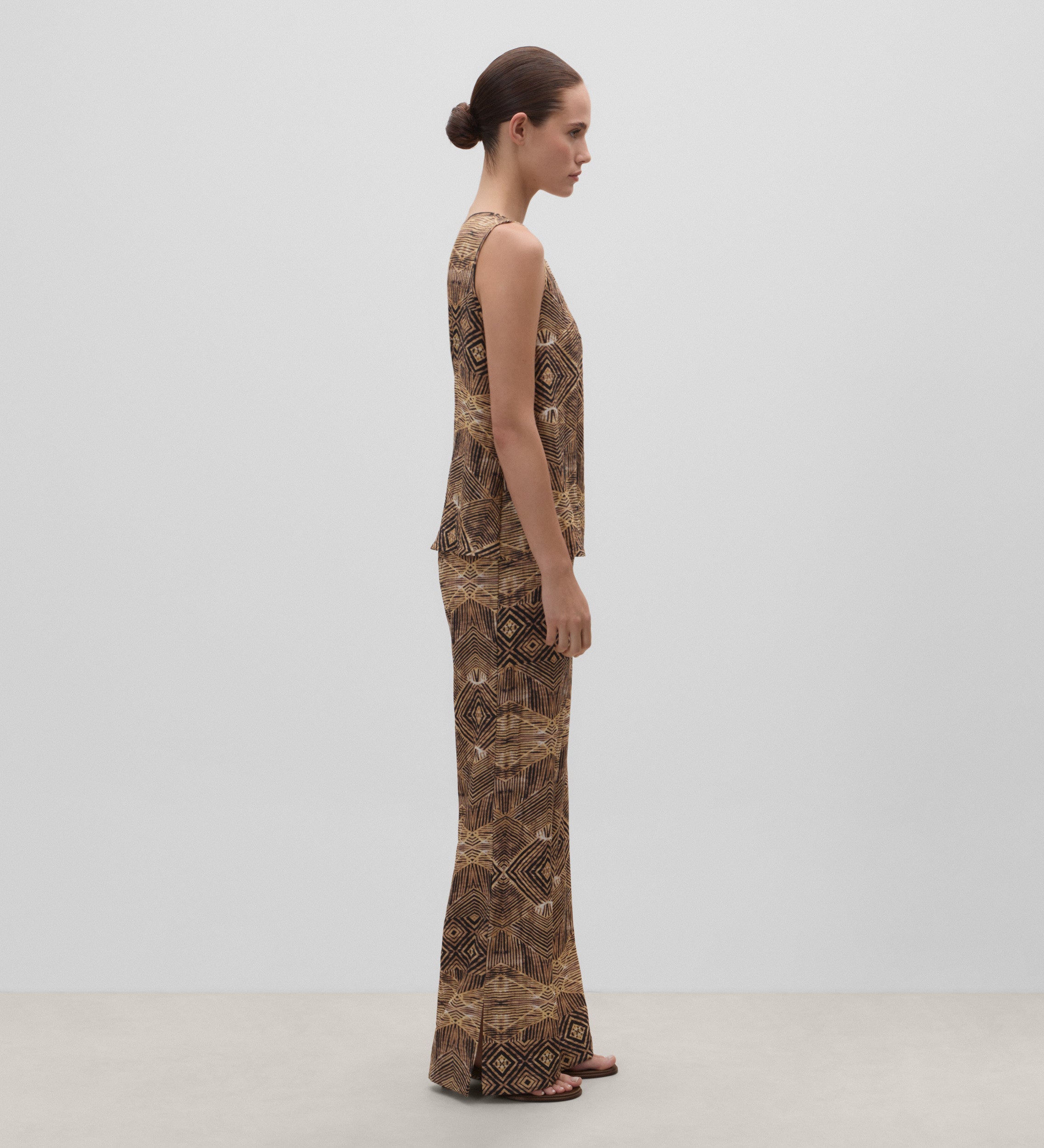 Top estampado