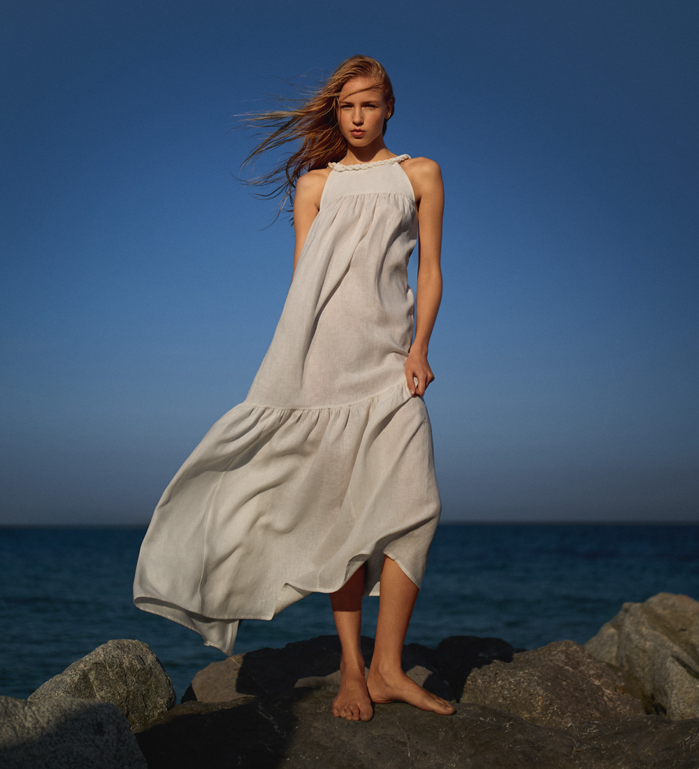 Vestido detalle trenzado