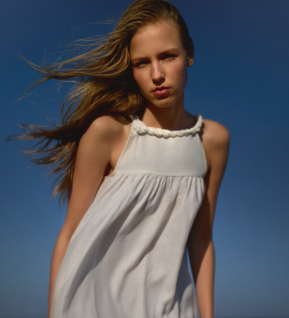 Vestido detalle trenzado