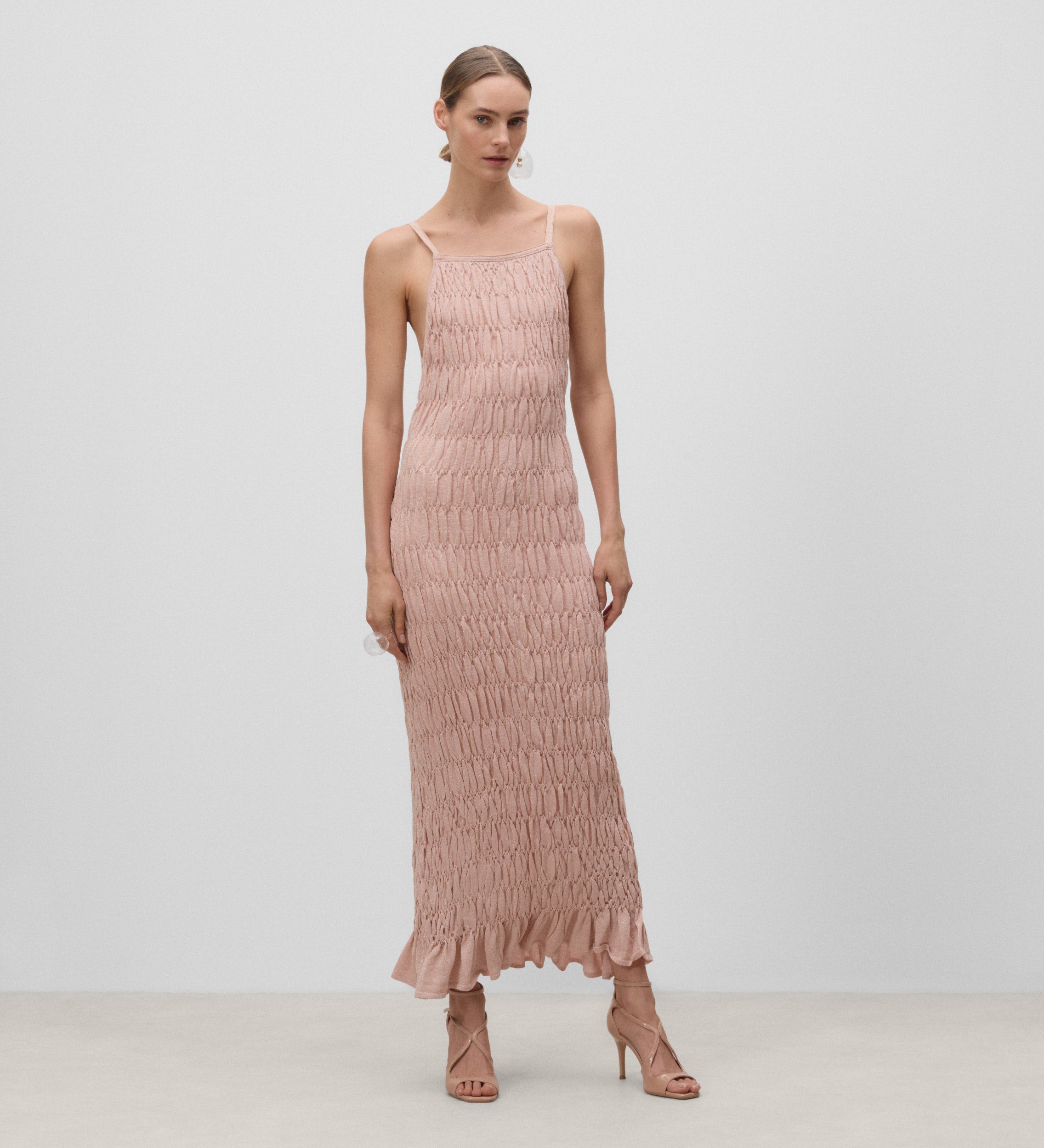 Long knitted dress