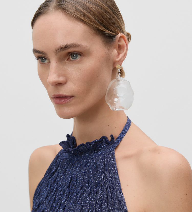 Top en maille lurex