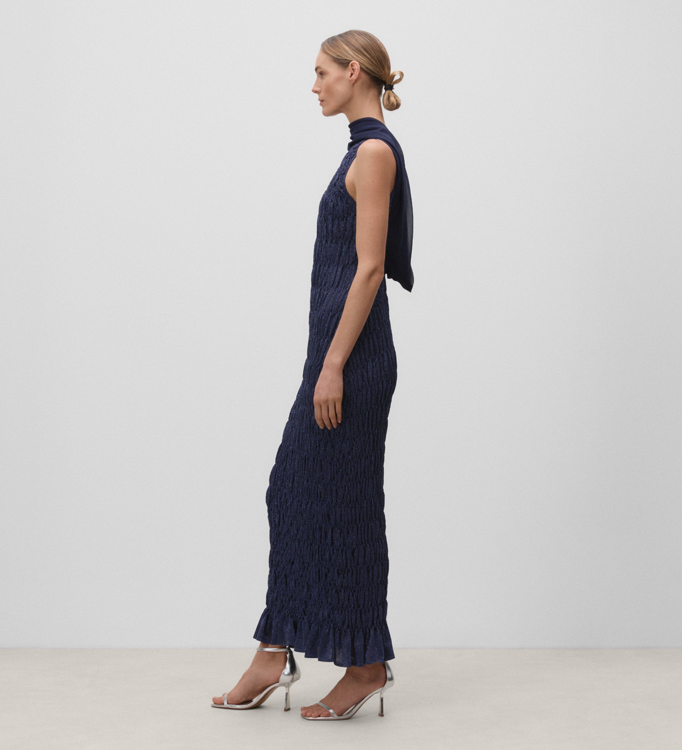 Long knitted dress