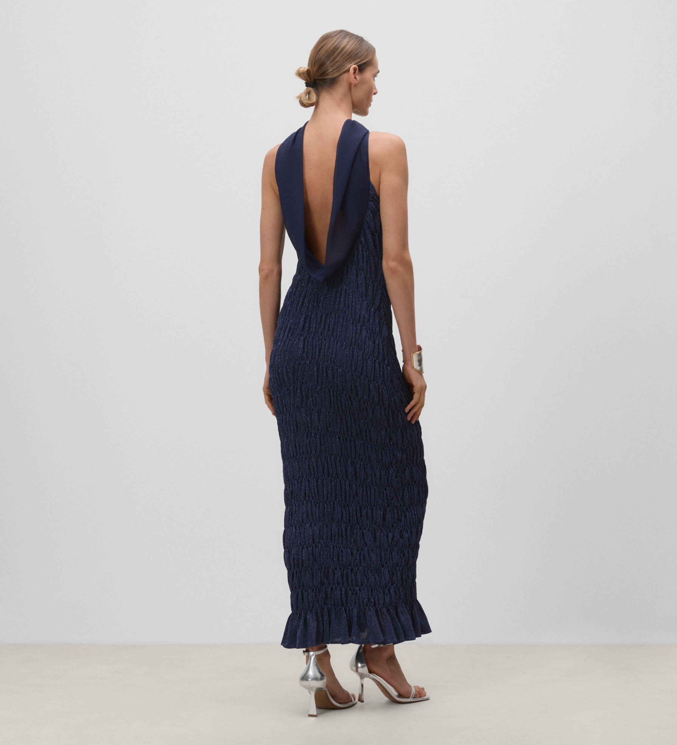 Long knitted dress