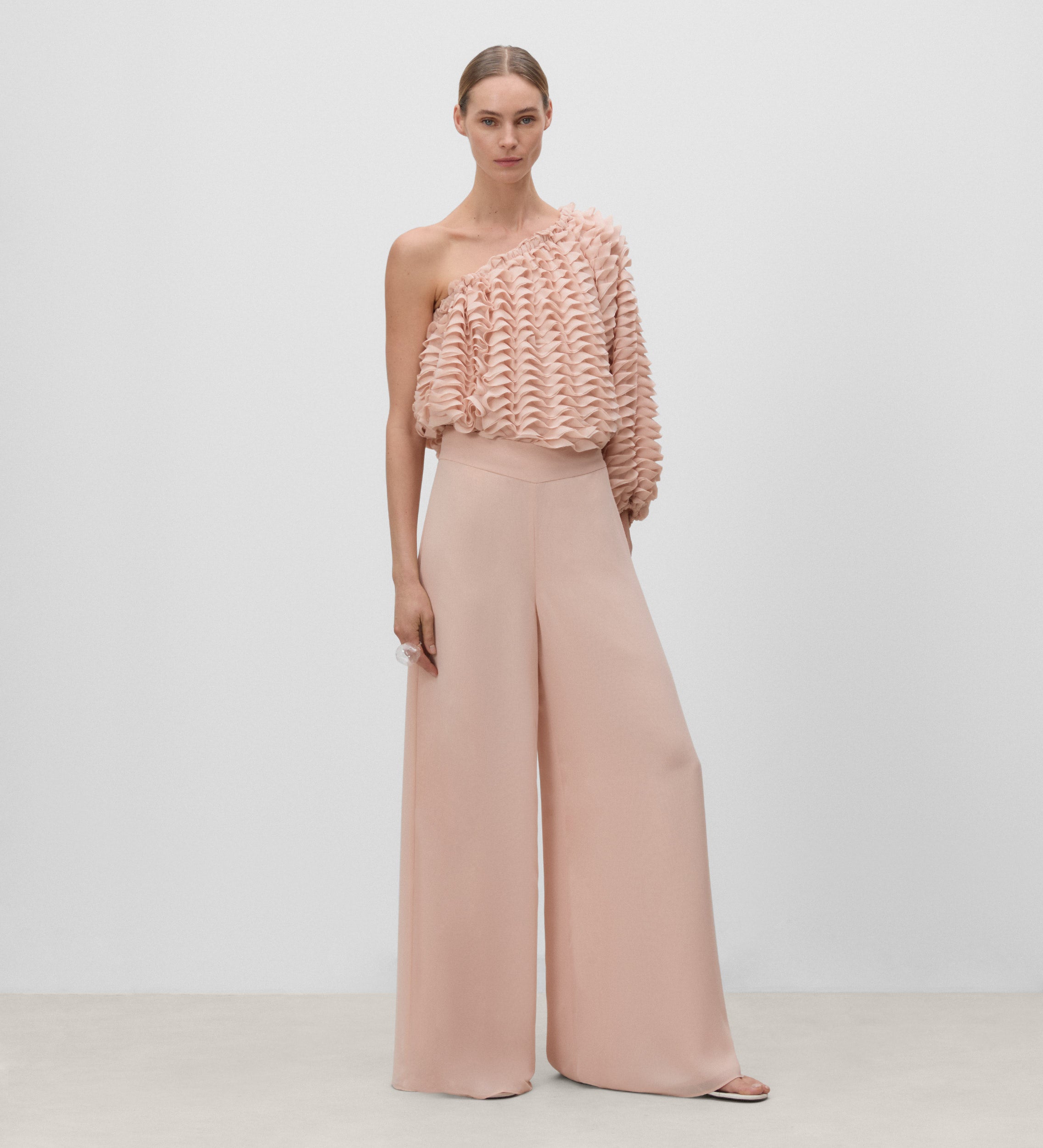 Chiffon palazzo pants