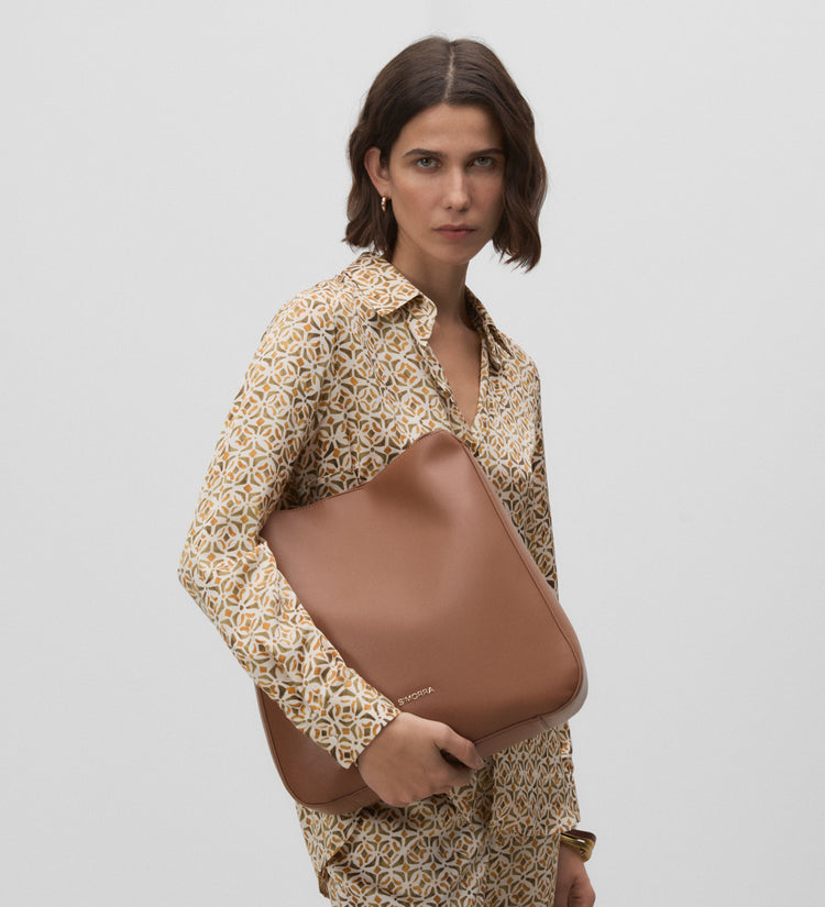 Sac cabas en cuir