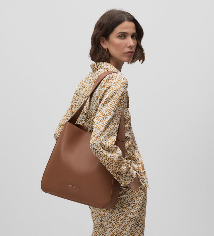 Sac cabas en cuir