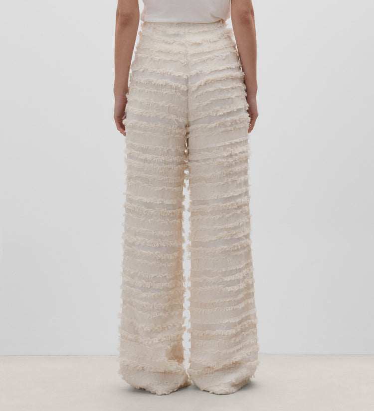 Pantalon texturé