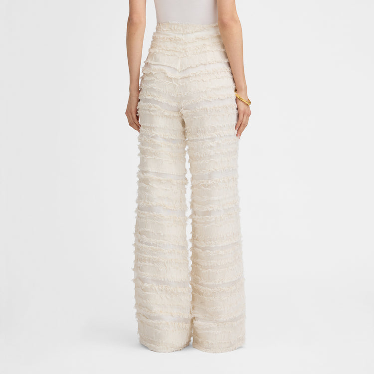 Pantalon texturé