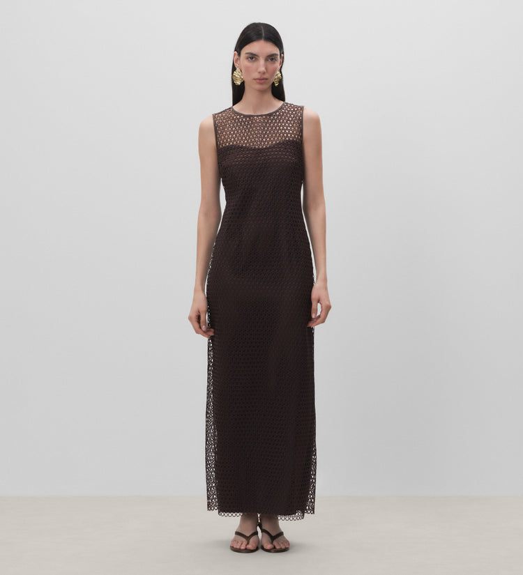 Robe tube longue
