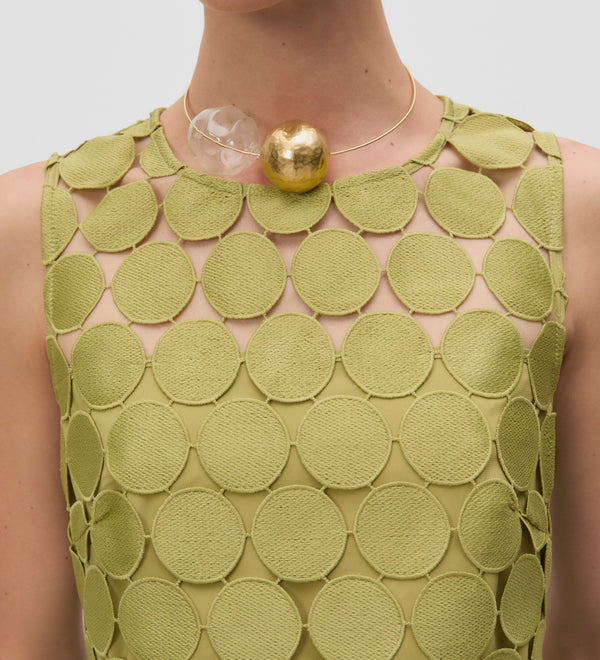 Sleeveless tube dress