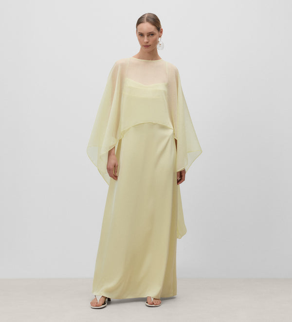 Open back poncho