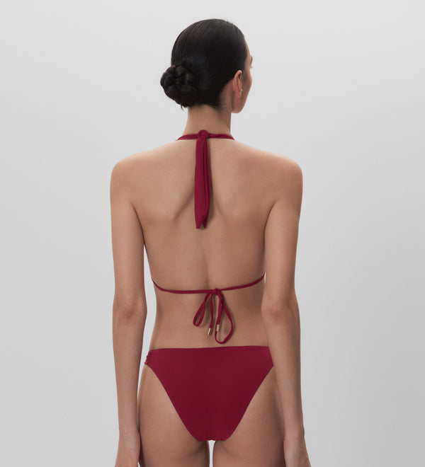 Top de bikini triangular