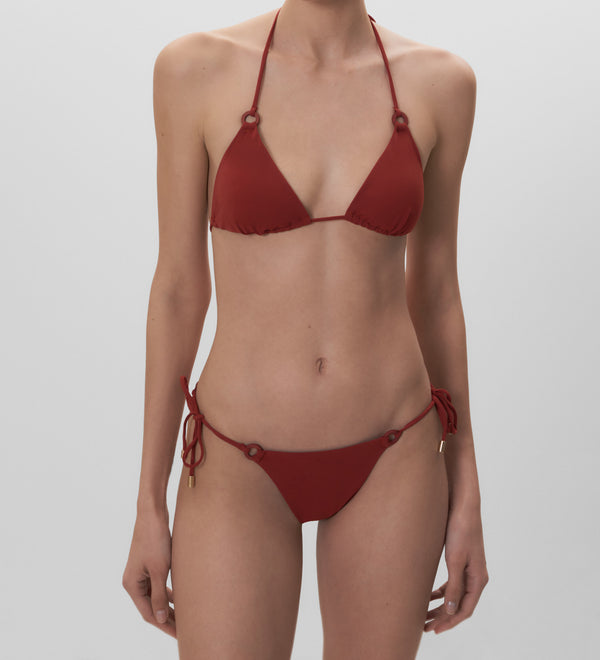 Top de bikini triangular