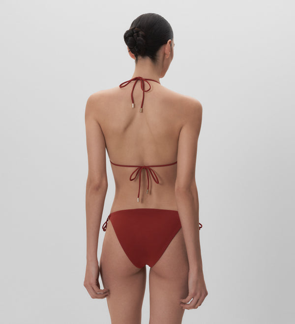 Top de bikini triangular