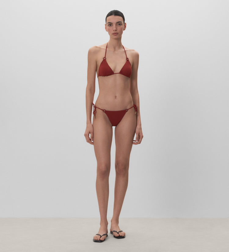 Braguita de bikini tejido liso