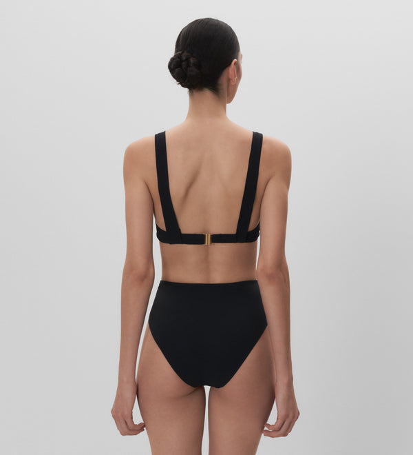 Braguita de bikini de tiro alto