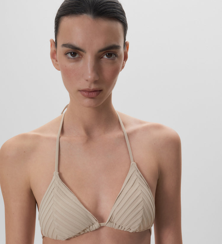 Triangle bikini top