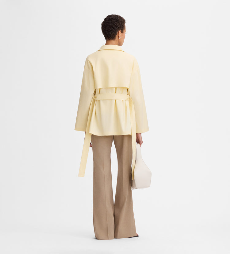 Short trench coat
