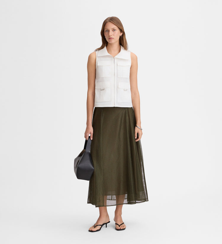 Saharan-style mesh vest
