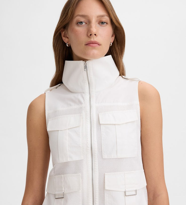 Saharan-style mesh vest