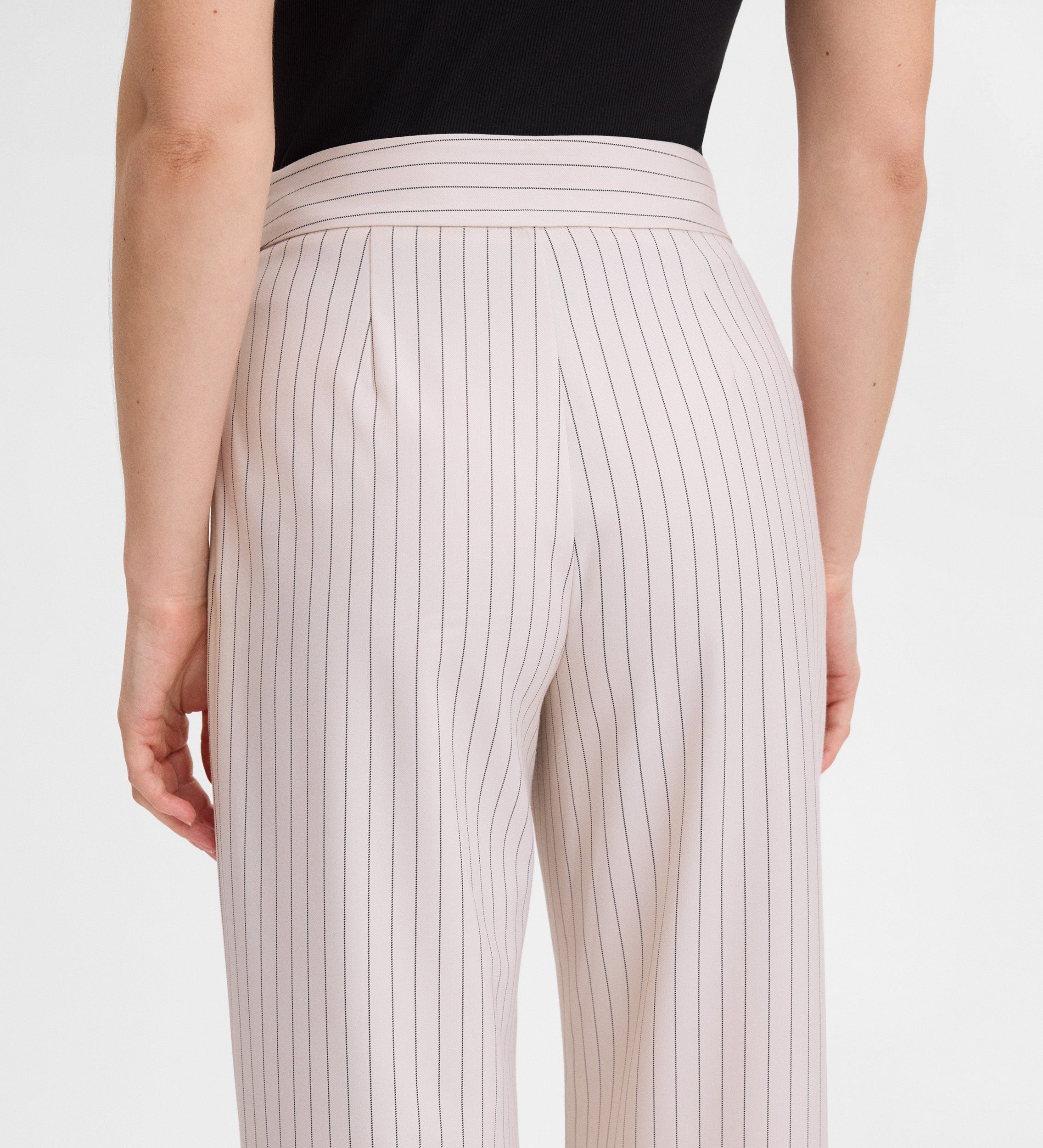 Pinstripe pants