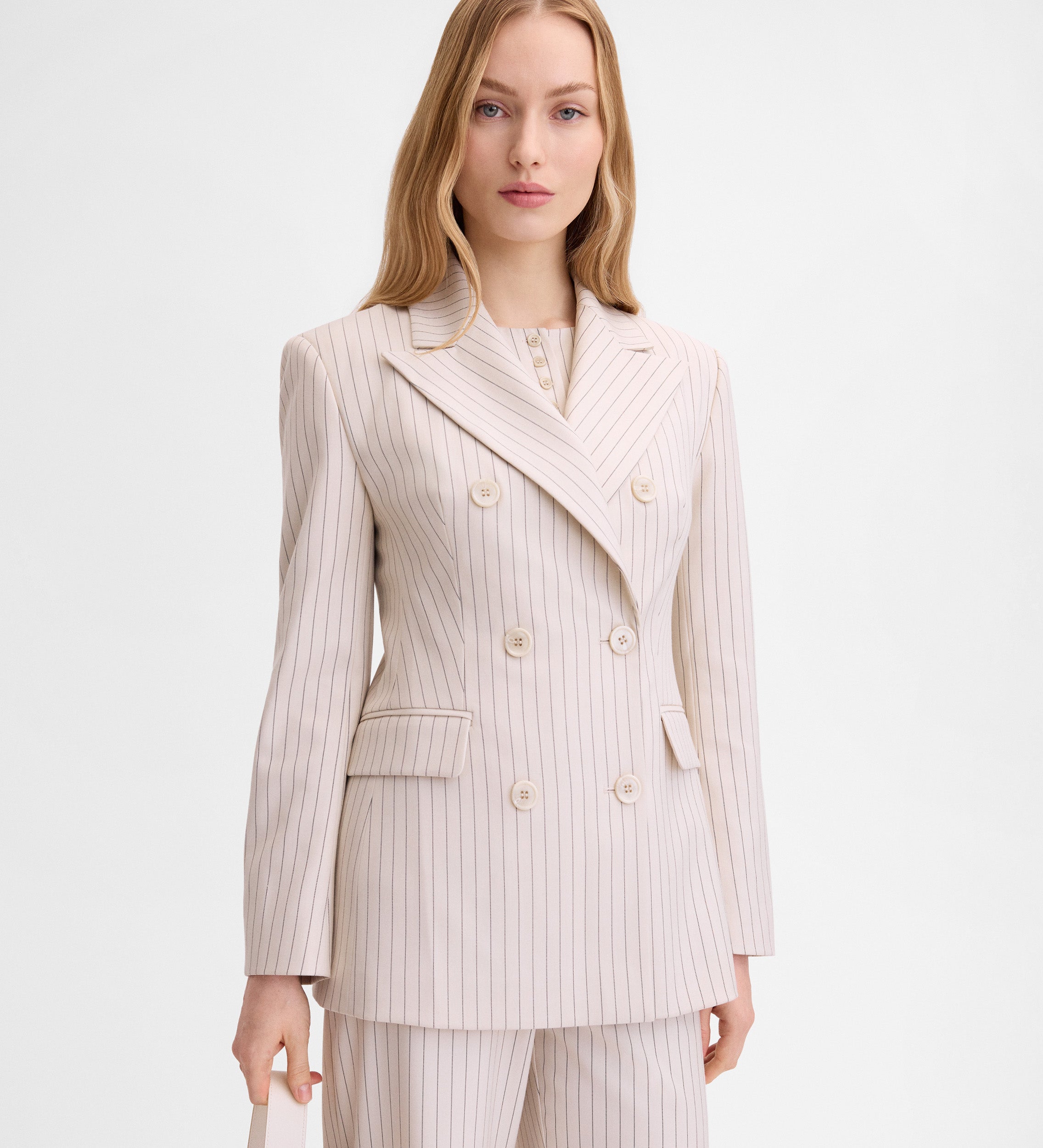 Pinstripe blazer