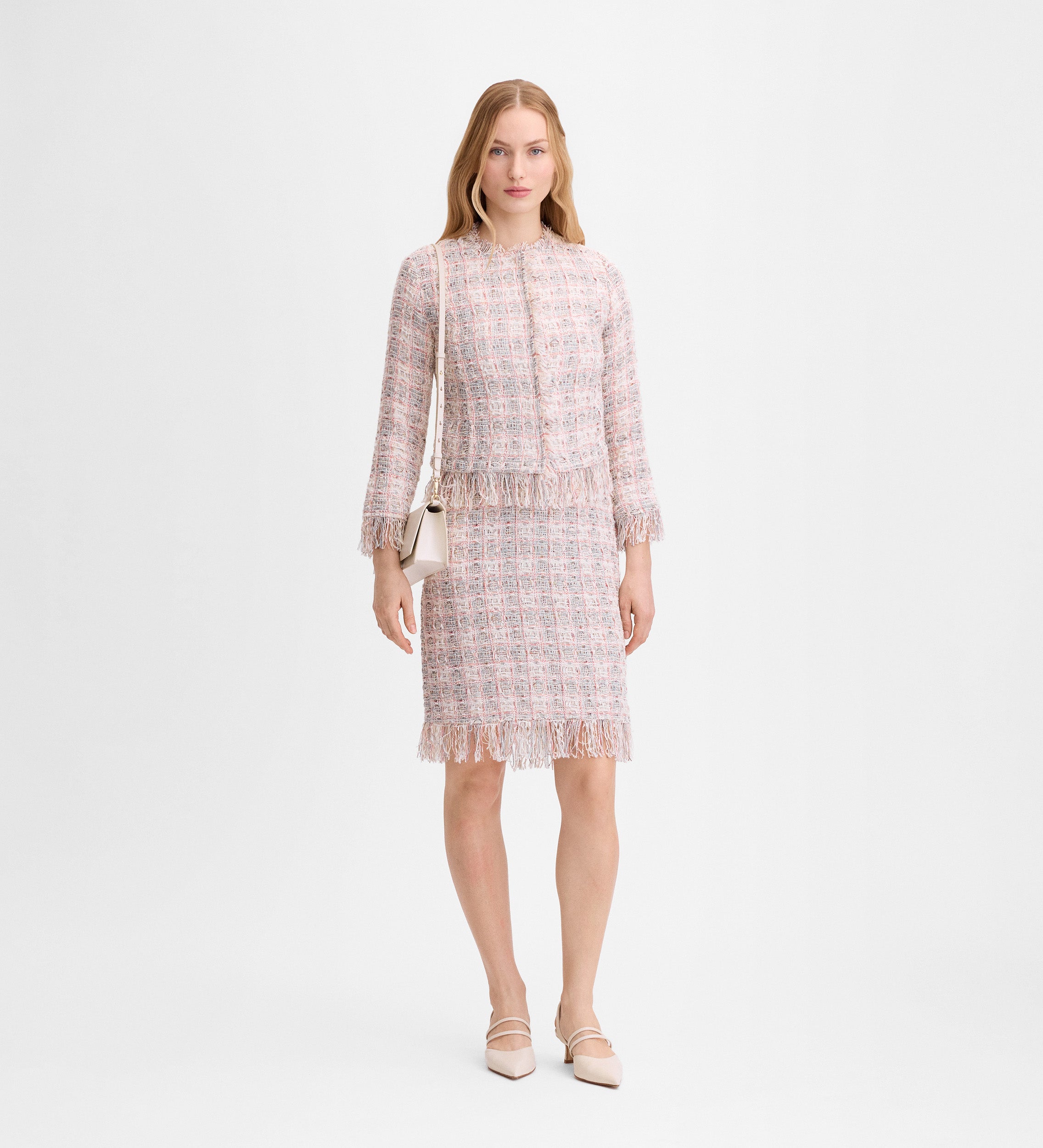Short tweed dress