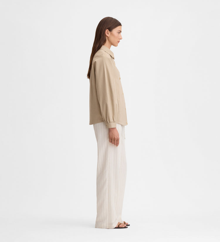 Overshirt with pockets