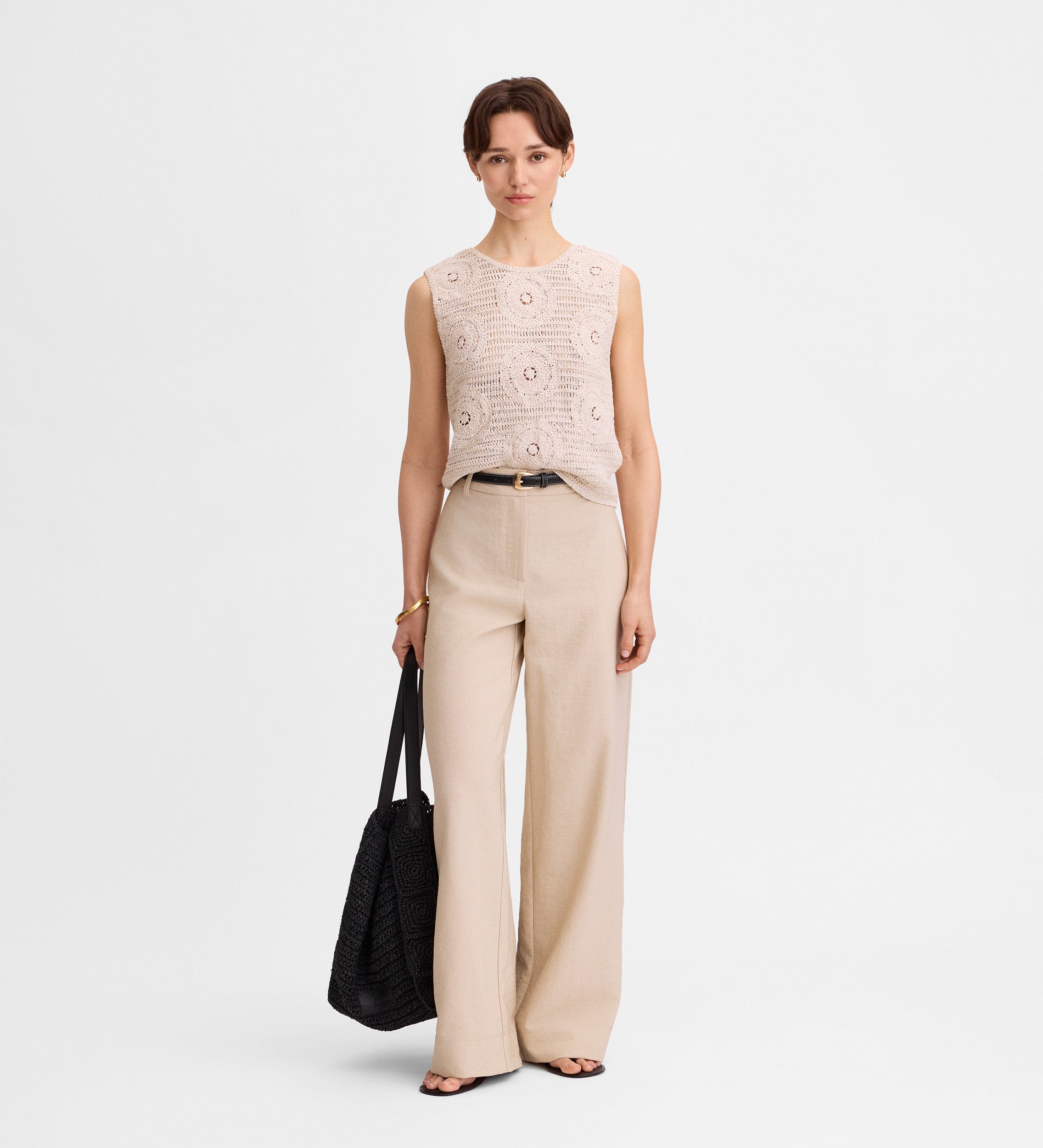 Wide leg pants