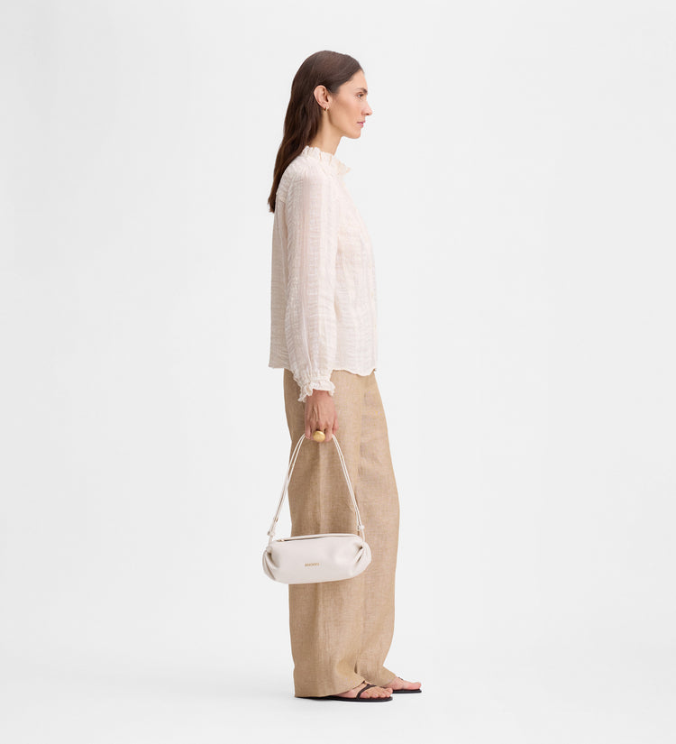 Romantic textured blouse