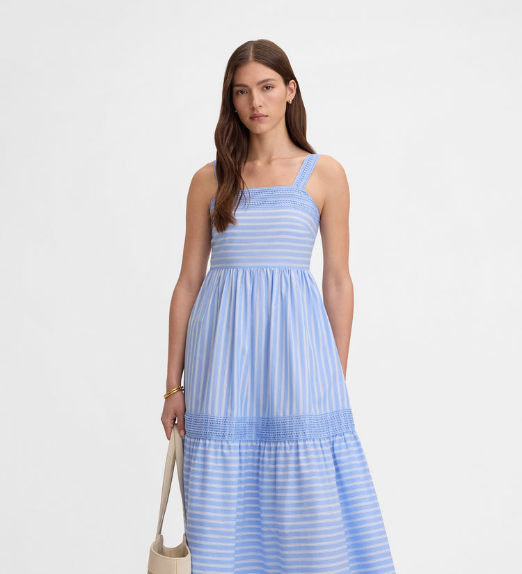Striped camisole dress