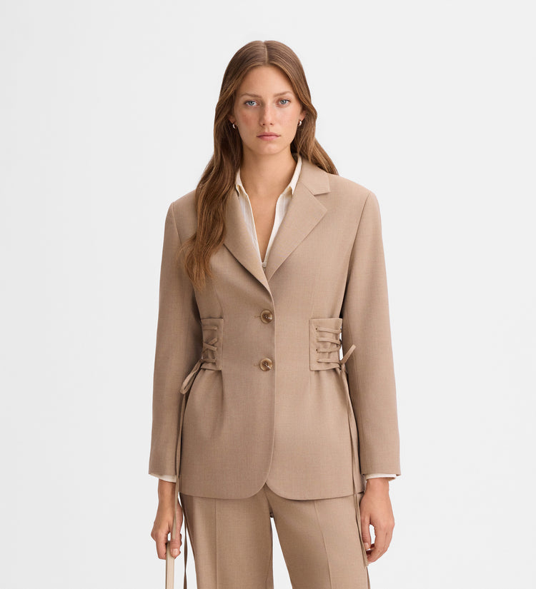 Corset style blazer