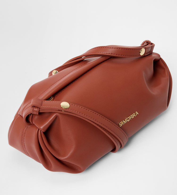 Baguette leather bag