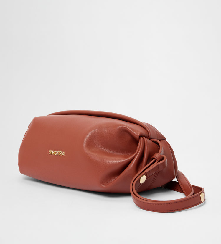 Baguette leather bag