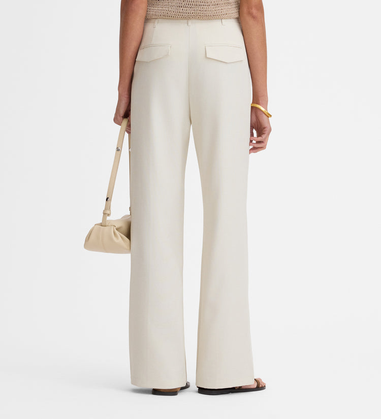 Wide straight pants