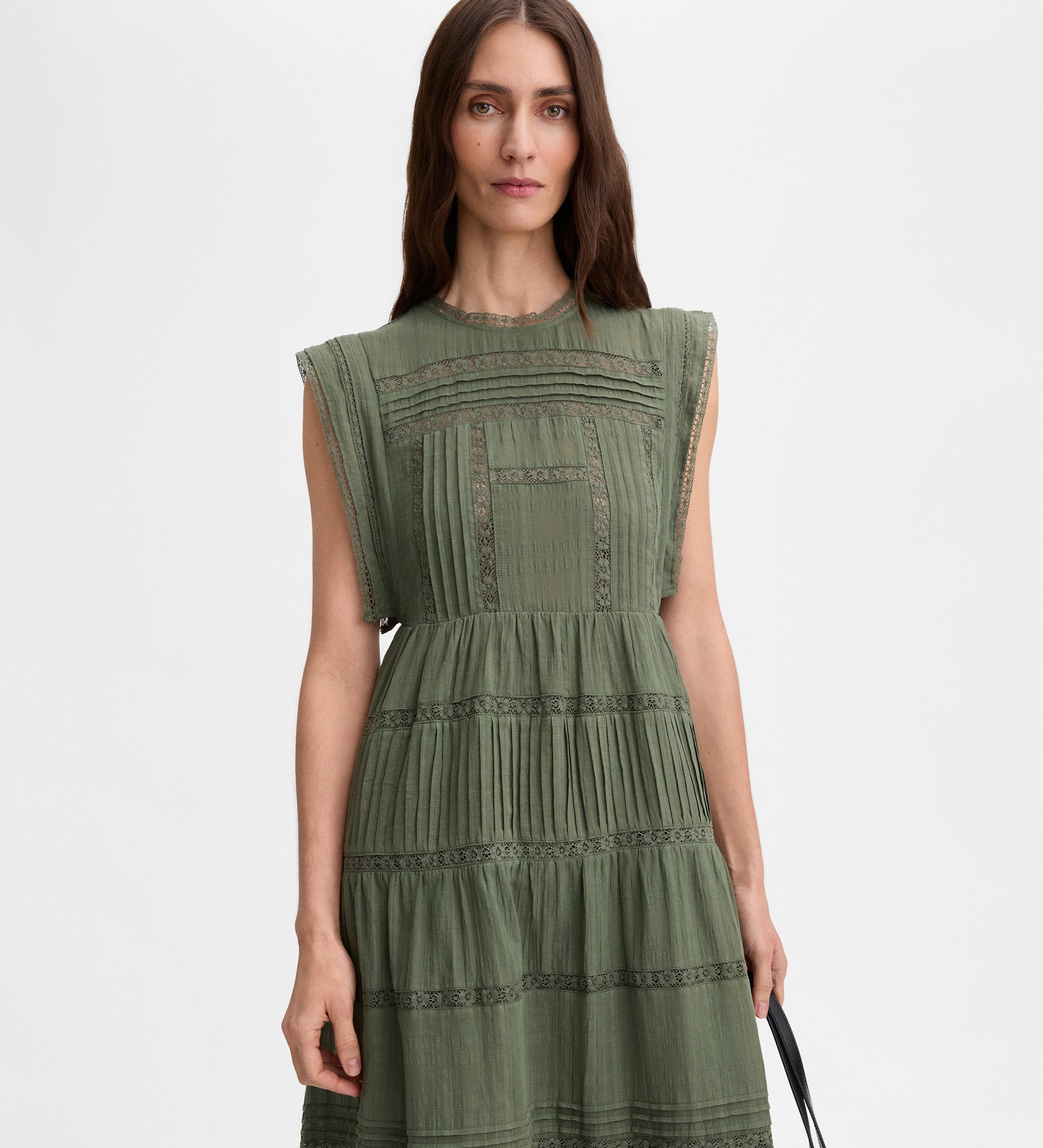 Vestido largo romántico