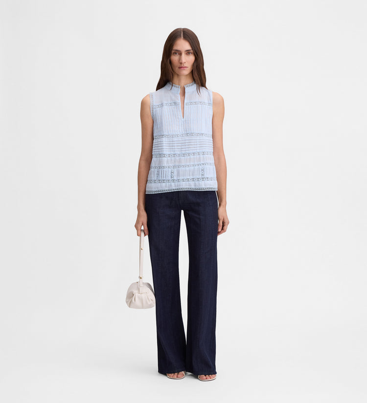 Fancy knit top