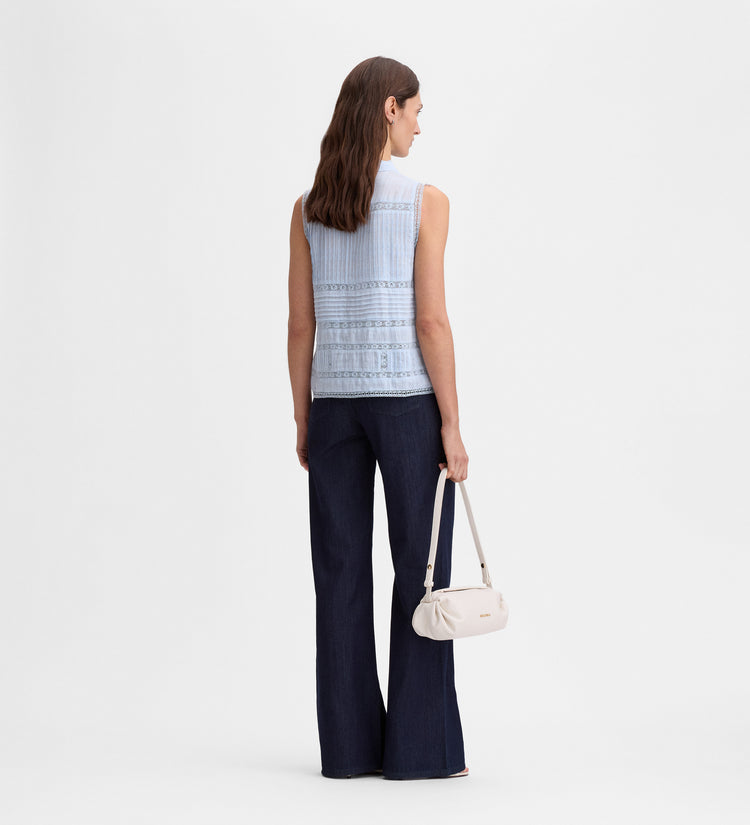 Fancy knit top