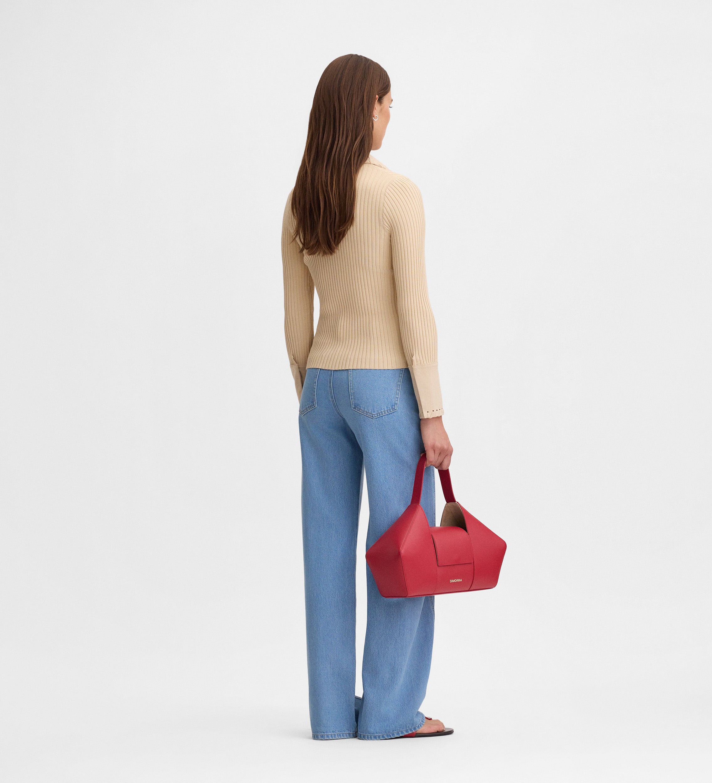 Gilet court bi-matière